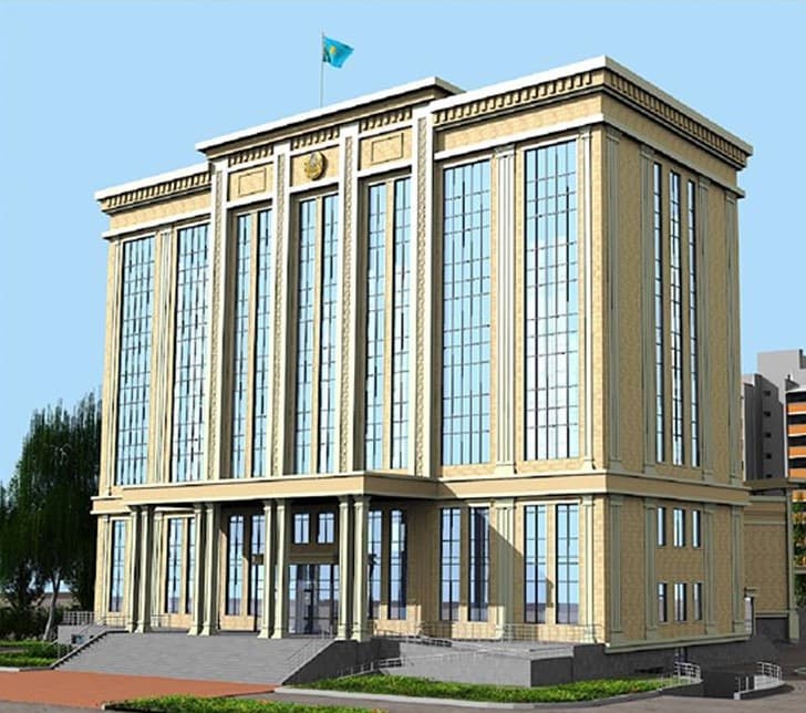 Прокуратура г. Уральск. 7 этажное здание Вент и конд под ключ